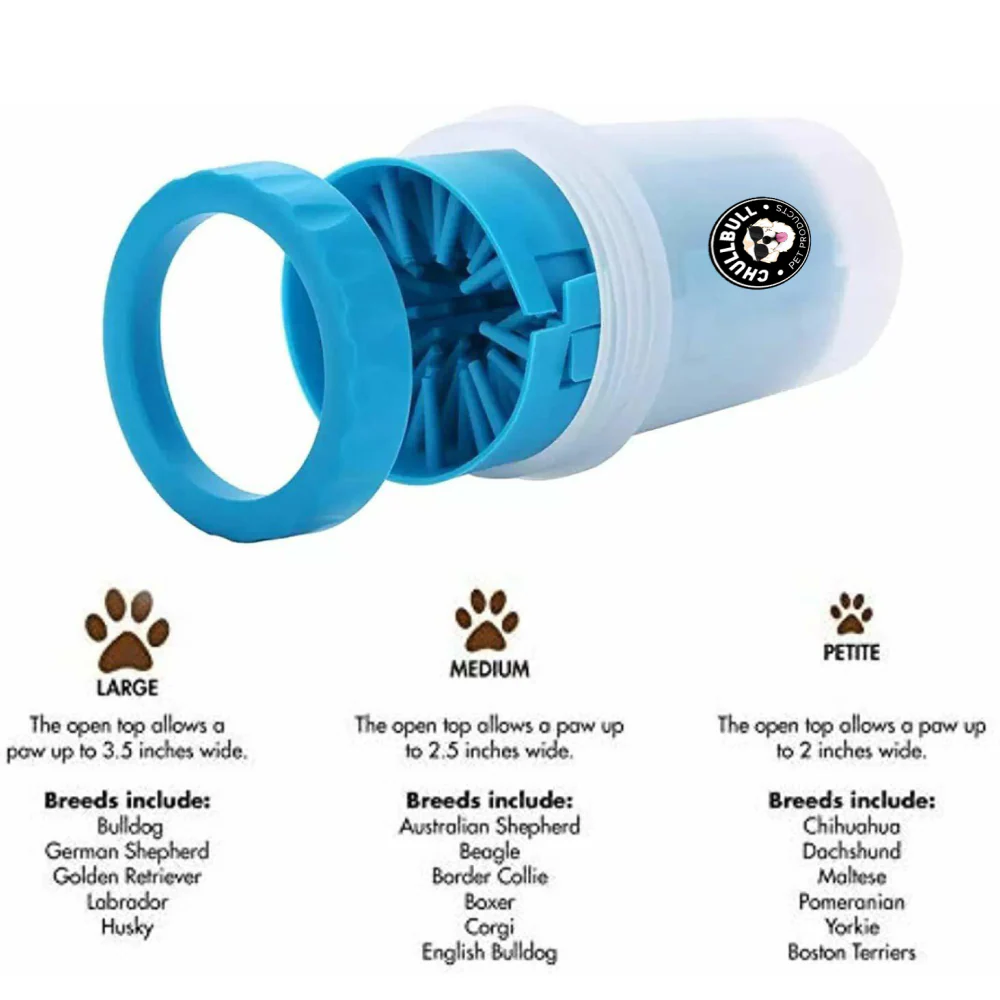 Chullbull Paw Cleaner for Dogs and Cats (Blue) - Image 2