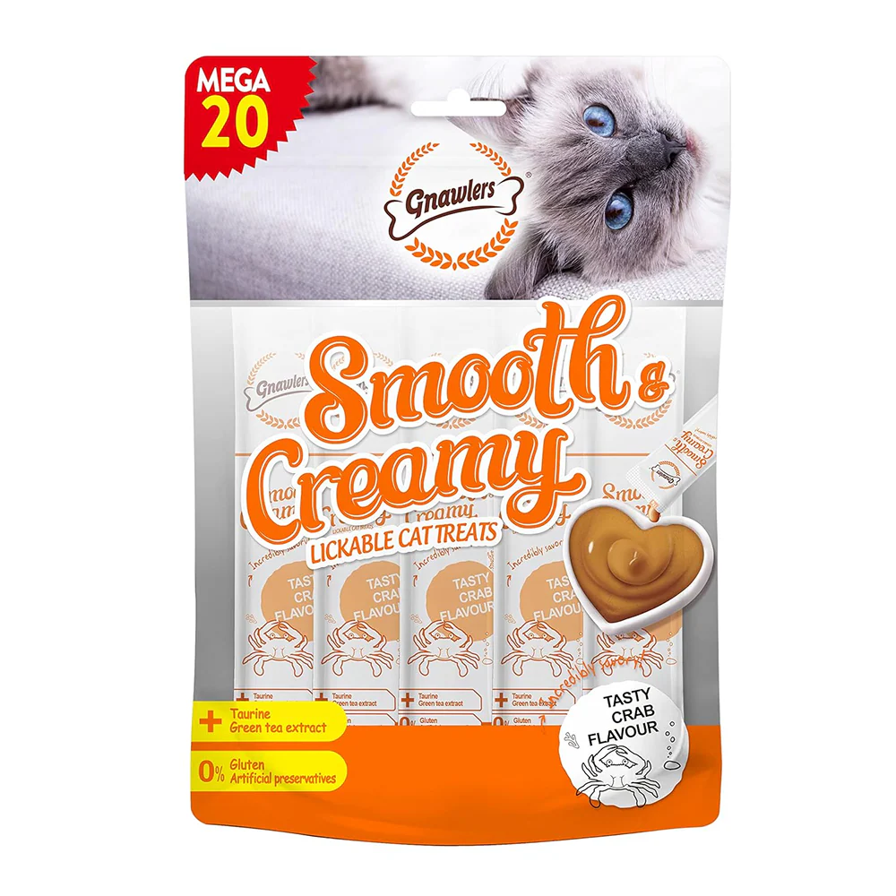 Gnawlers Crab Flavour Creamy Cat Treats - Image 5