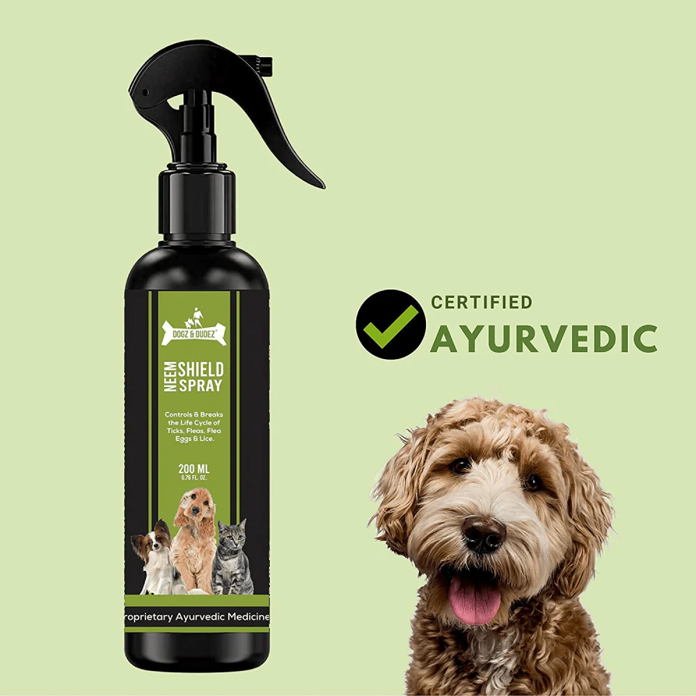 M Pets Arco Ball Toy, DOGZ & DUDEZ Natural Neem Shield Tick & Flea Repellent and Dogsee Veda ITCH RELIEF Aloe Vera Shampoo for Dogs Combo - Image 19