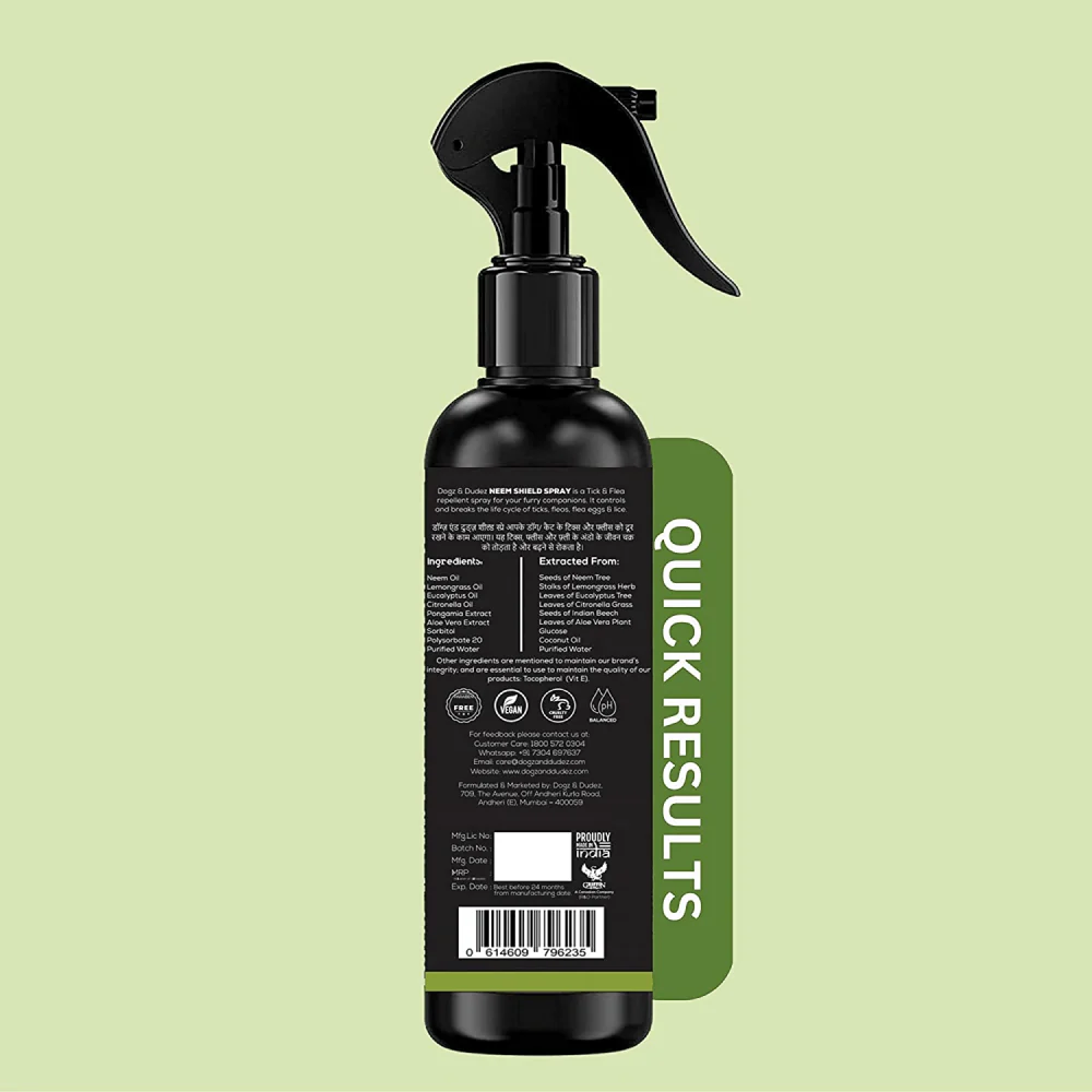 M Pets Arco Ball Toy, DOGZ & DUDEZ Natural Neem Shield Tick & Flea Repellent and Dogsee Veda ITCH RELIEF Aloe Vera Shampoo for Dogs Combo - Image 21