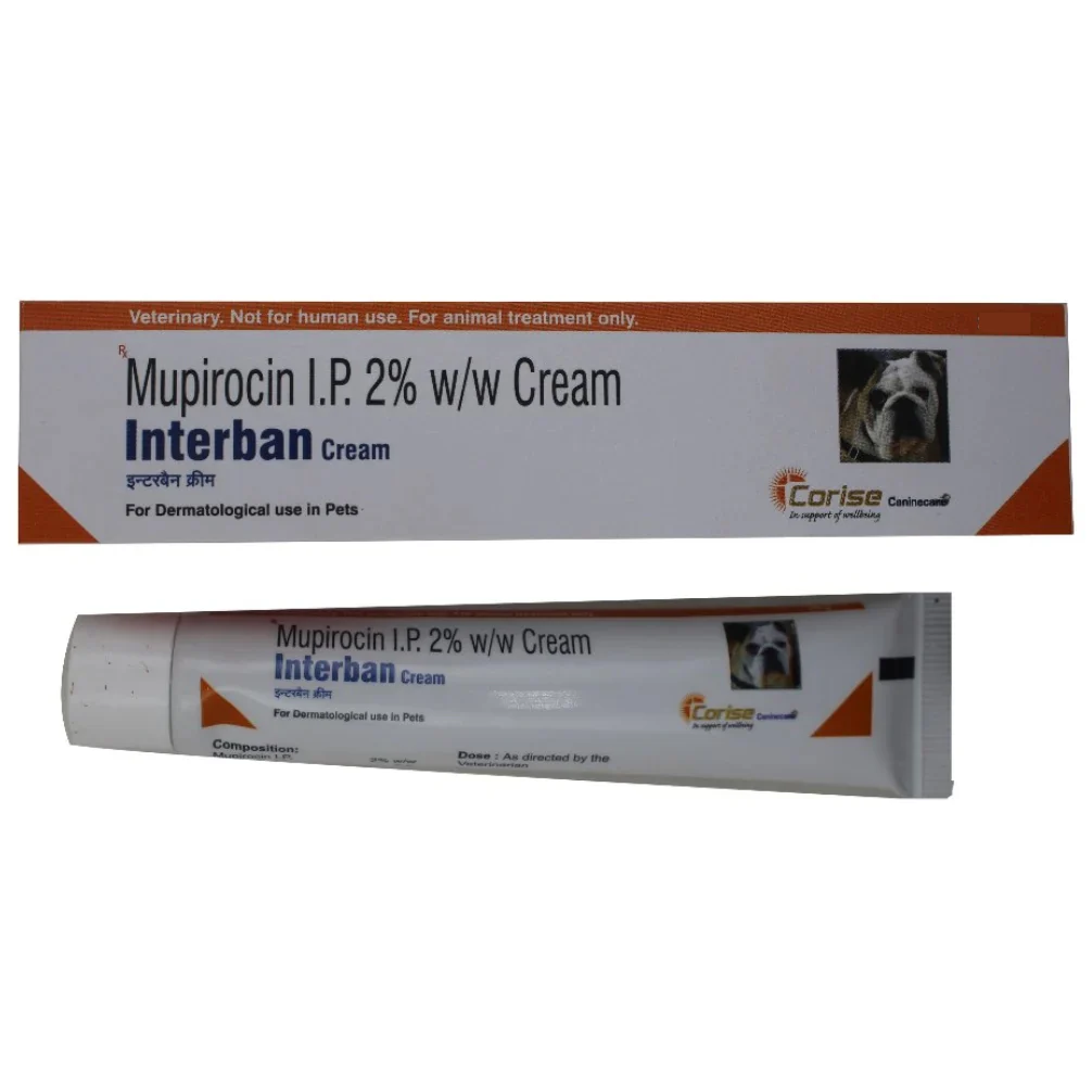 Corise Interban Cream (Mupirocin) for Dogs & Cats - Image 3