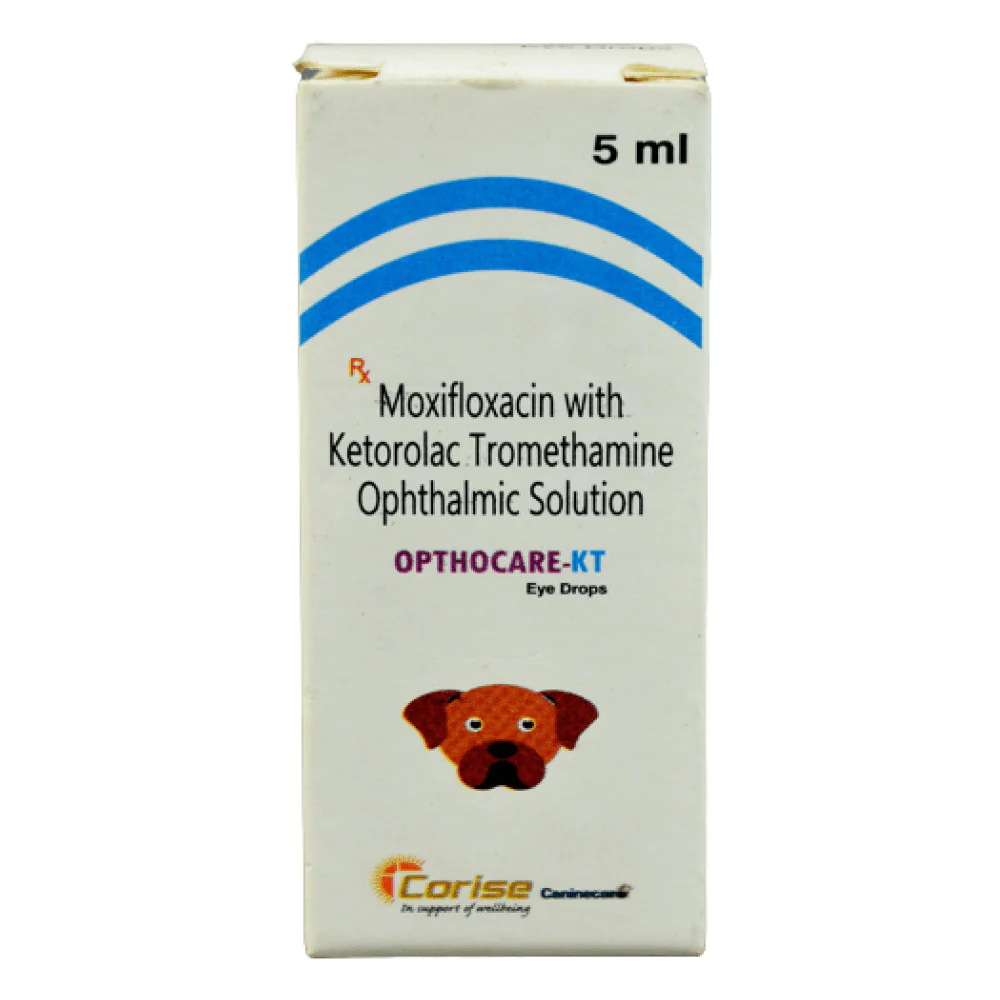 Corise Opthocare KT Eye Drops (Moxifloxacin Ketorolac) for Dogs & Cats (5ml) - Image 2