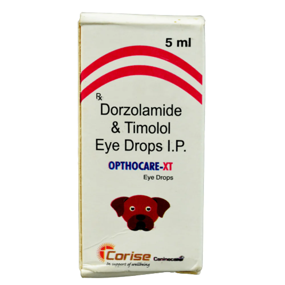 Corise Opthocare XT Eye Drops (Dorzolamide Timolol) for Dogs and Cats (5ml) - Image 2