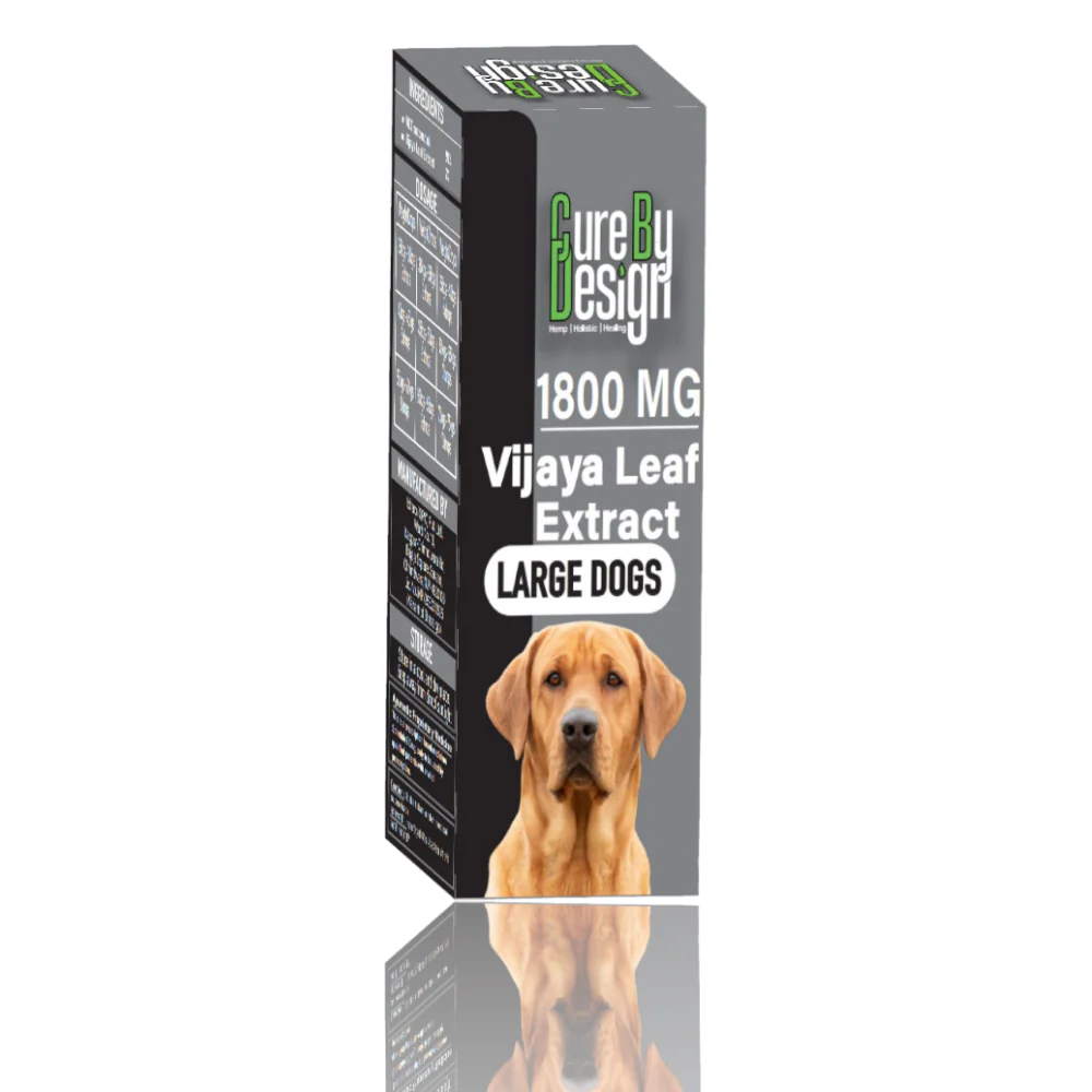 Cure By Design 1800mg Vijaya Leaf Extracts for Dogs and Cats - Image 6