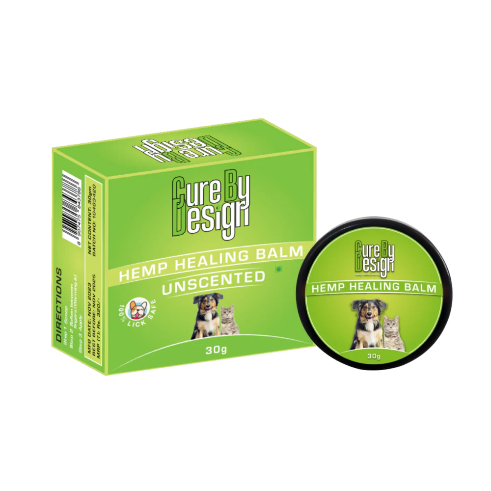Cure By Design Hemp Healing Balm for Dogs and Cats - Image 8