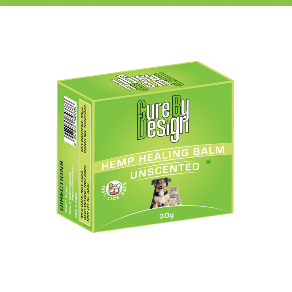 Cure By Design Hemp Healing Balm for Dogs and Cats - Image 9
