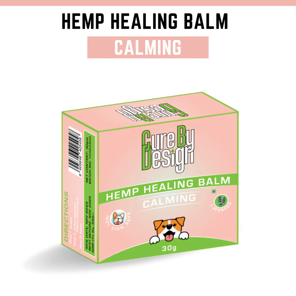 Cure By Design Hemp Healing Balm for Dogs and Cats (Calming) - Image 3