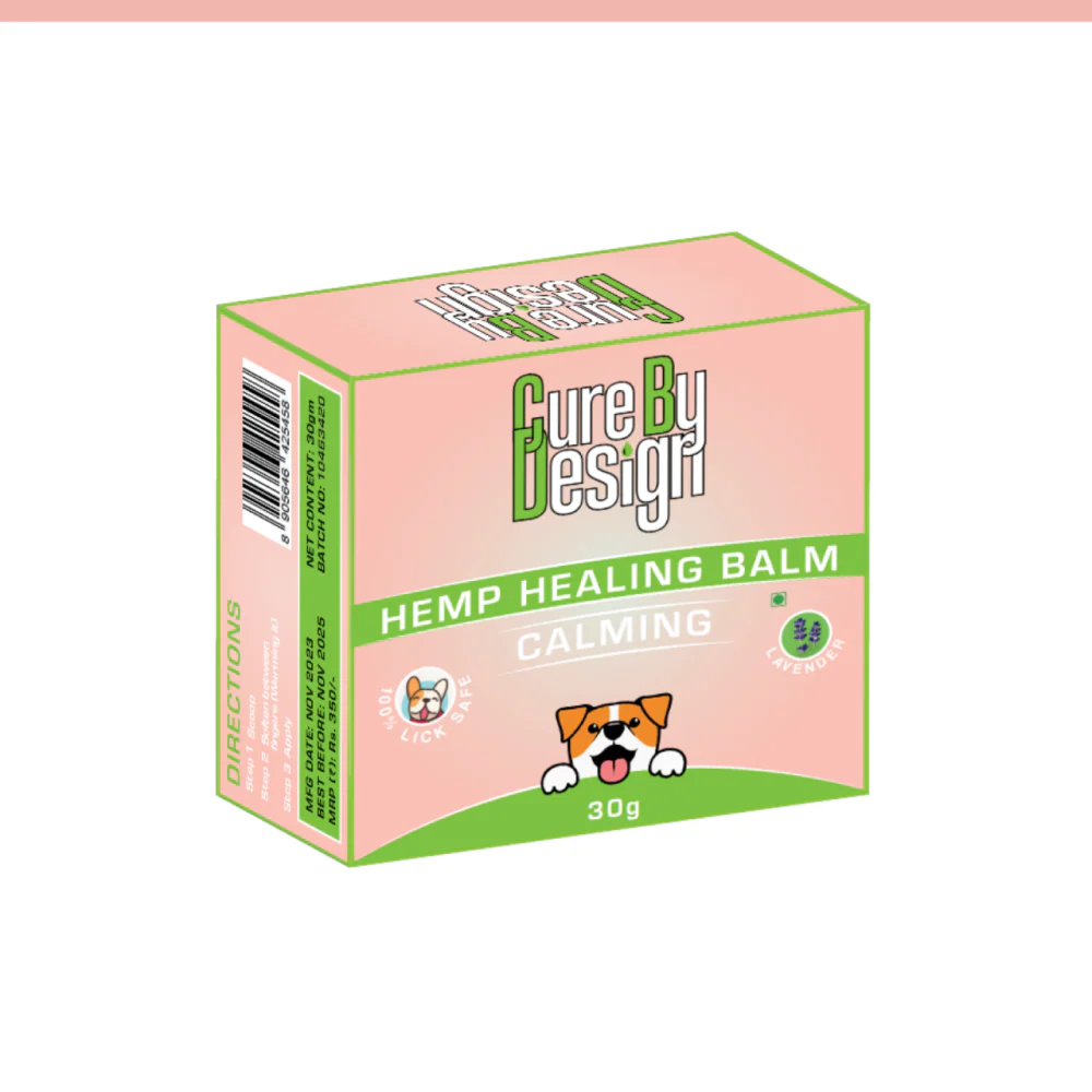 Cure By Design Hemp Healing Balm for Dogs and Cats (Calming) - Image 8
