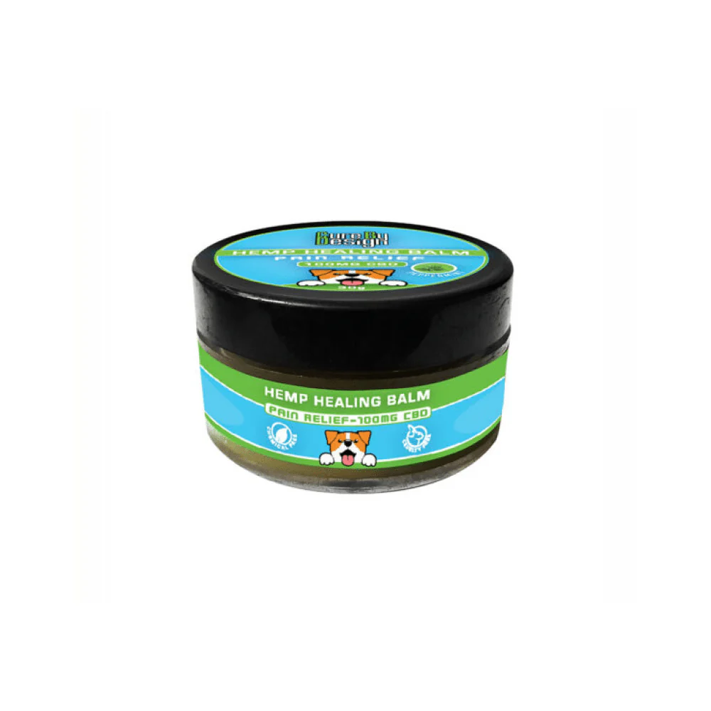 Cure By Design 100mg CBD Pain Relief Hemp Healing Balm for Dogs and Cats - Image 5