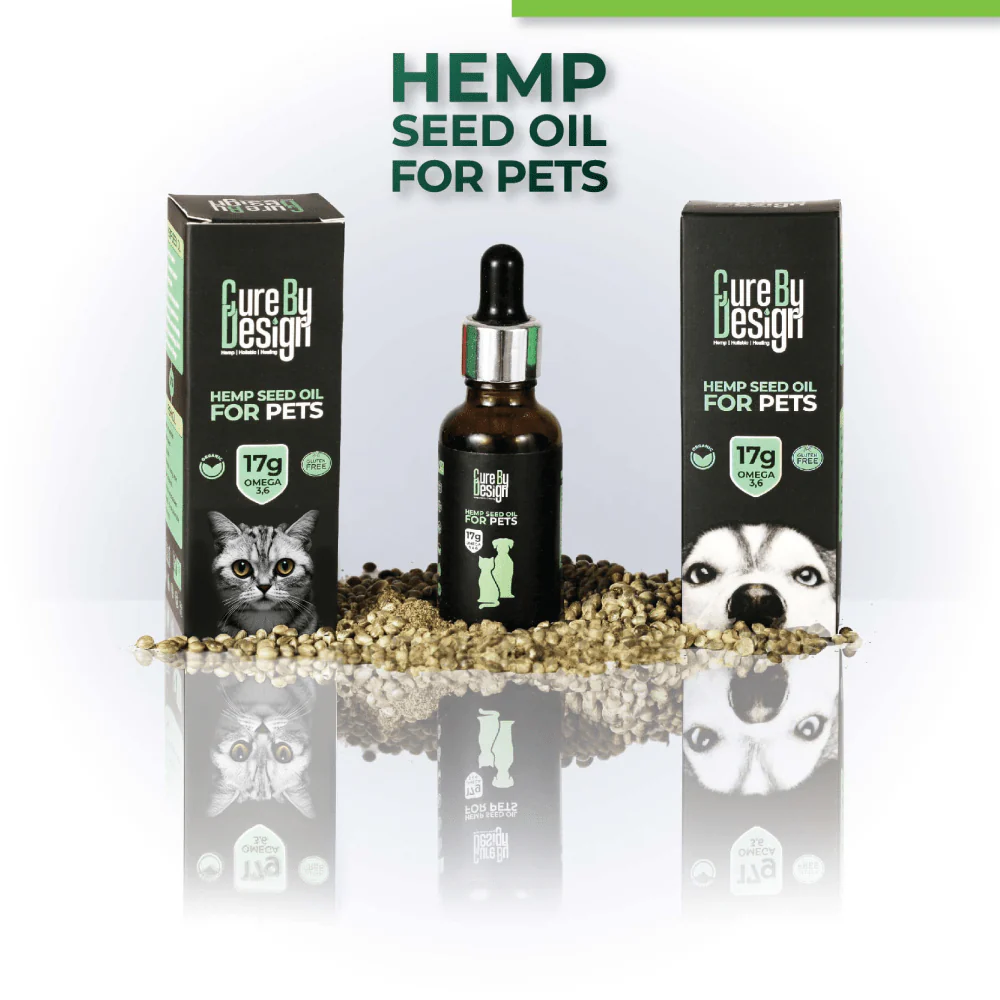 Cure By Design Hemp Seed Oil for Dogs and Cats - Image 6