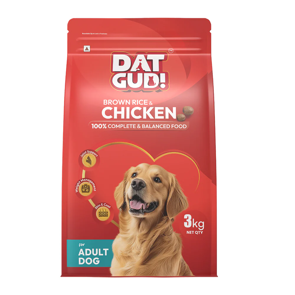 DatGud Chicken & Brown Rice Adult Dog Dry Food - Image 2