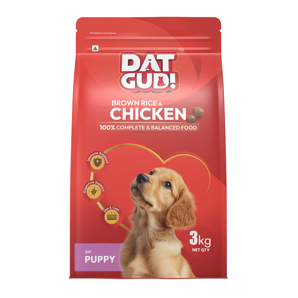 DatGud Chicken & Brown Rice Puppy Dog Dry Food - Image 2