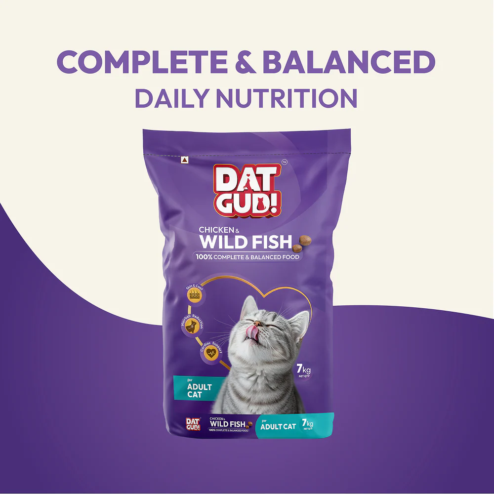 DatGud Chicken & Wild Fish Adult Cat Dry Food - Image 20