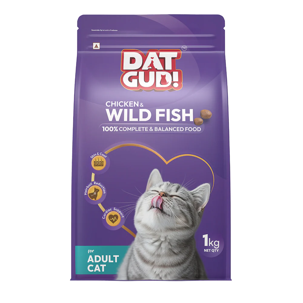 DatGud Chicken & Wild Fish Adult Cat Dry Food (Buy 1 Get 1 Free) - Image 14