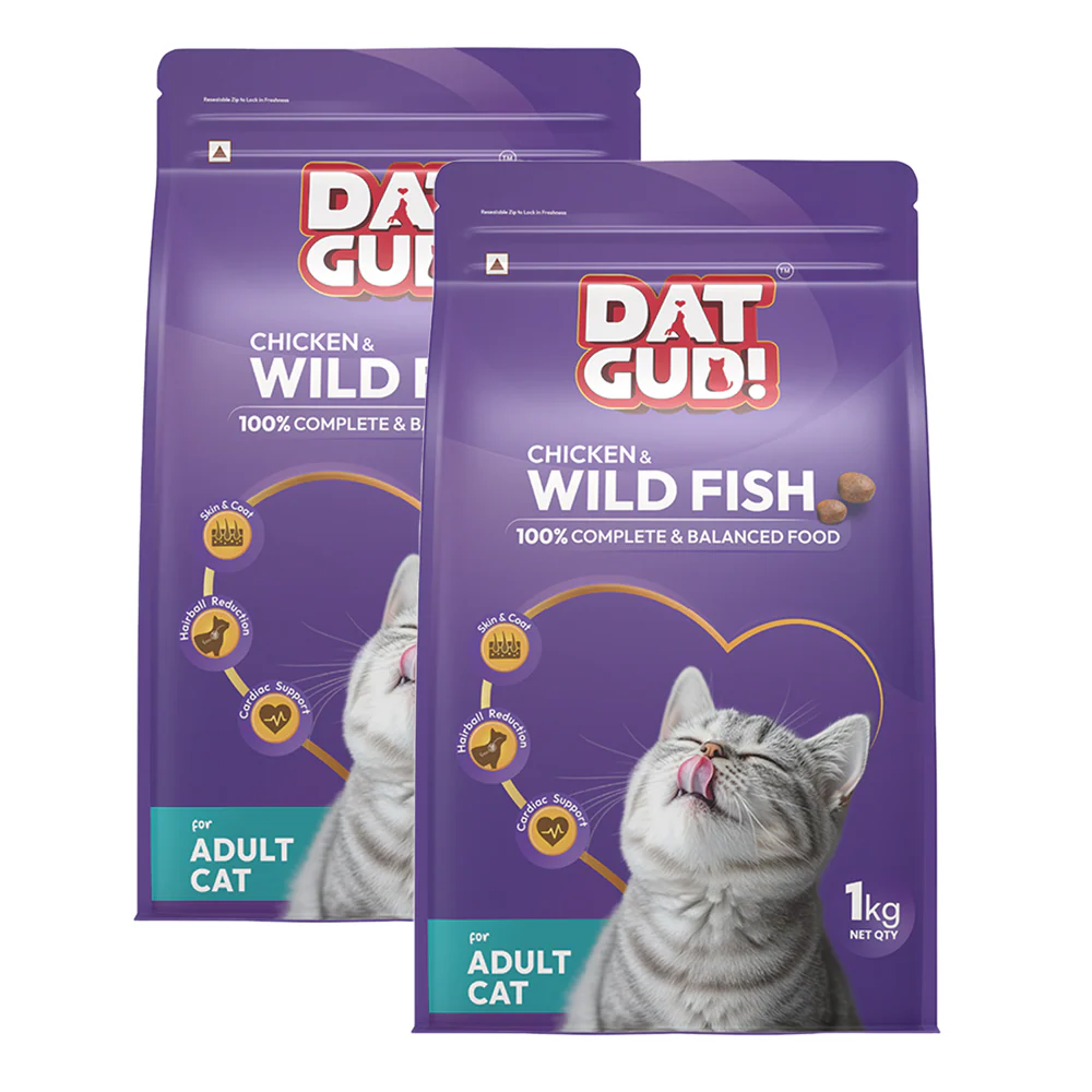 DatGud Chicken & Wild Fish Adult Cat Dry Food (Buy 1 Get 1 Free) - Image 17