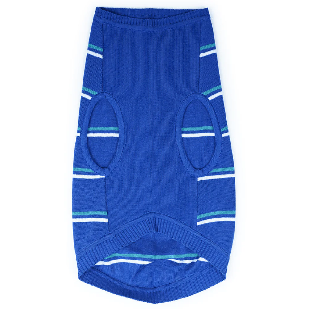 Dear Pet Stripes Pullover for Dogs (Navy Blue) - Image 4