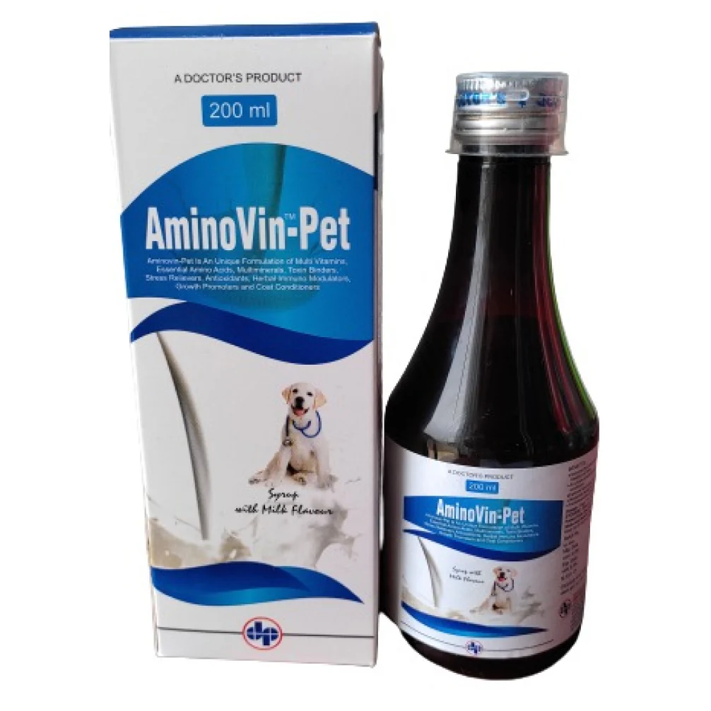 Doctors Vet AminoVin Pet Syrup for Dogs and Cats - Image 2