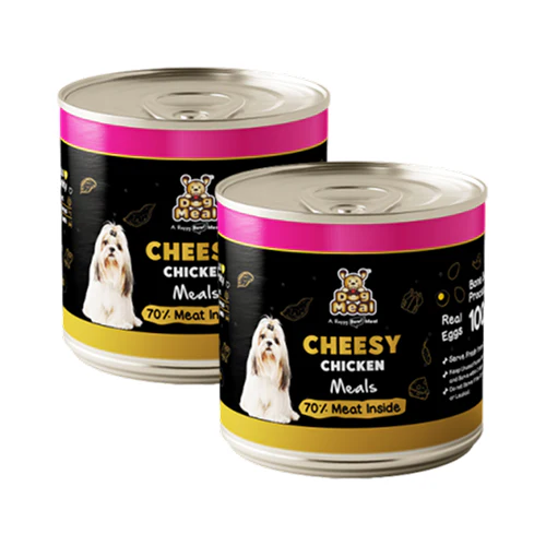 Dog Meal Cheesy Chicken and Chicken & Egg Meals Dog Wet Food Combo - Image 5