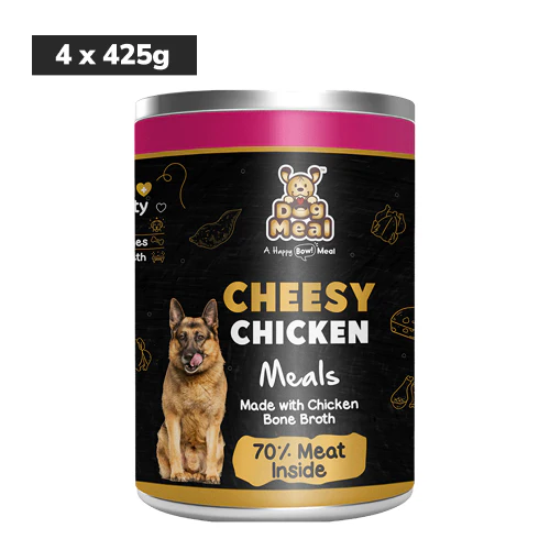 Dog Meal Cheesy Chicken and Chicken & Egg Meals Dog Wet Food Combo - Image 8