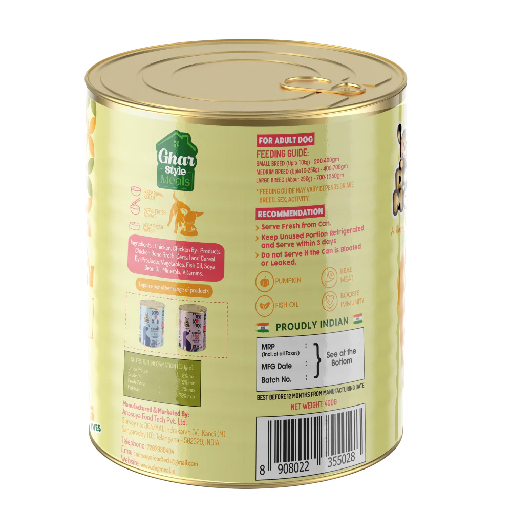 Dog Meal Chicken and Egg Meals Dog Wet Food - Image 3
