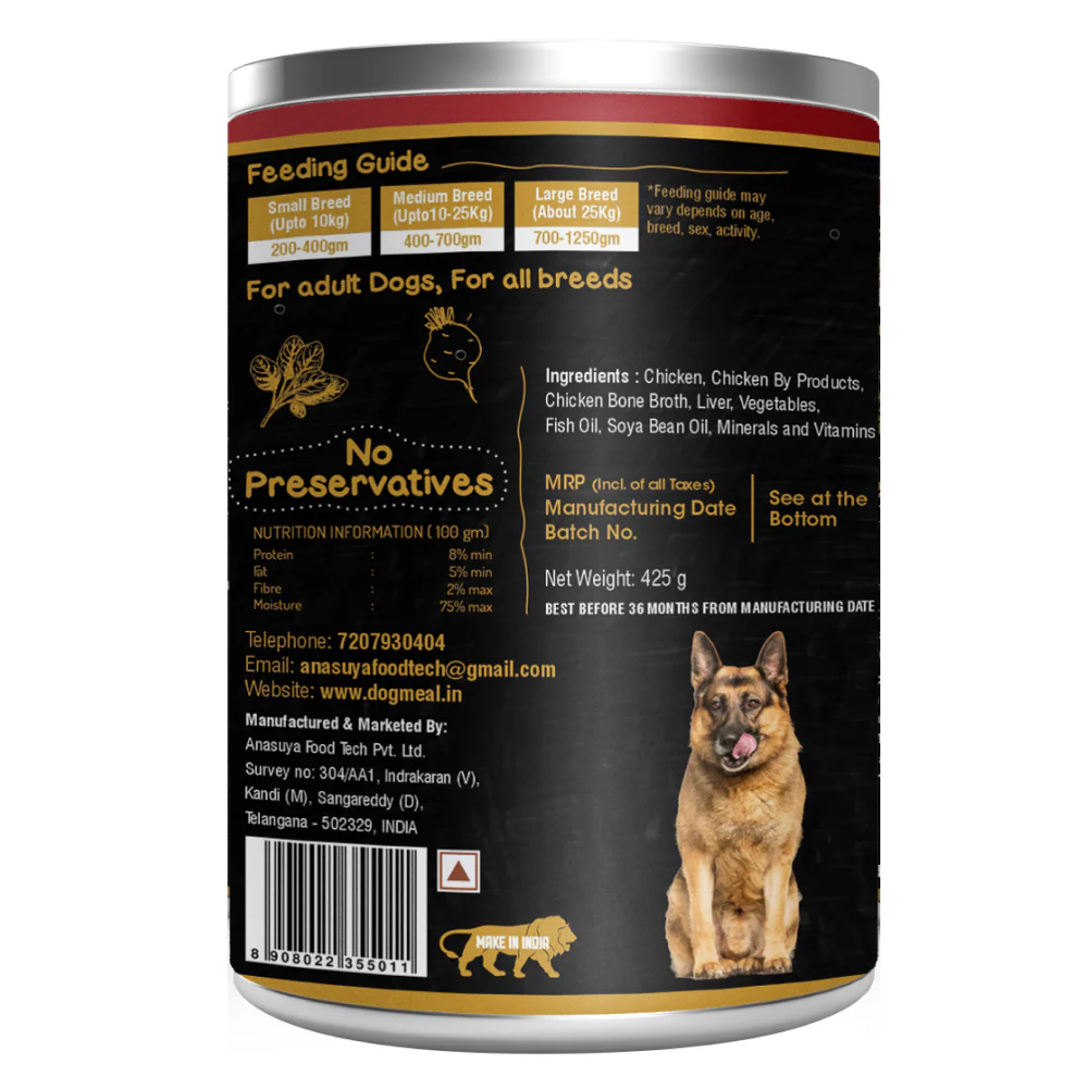 Dog Meal Chicken and Liver Meals Dog Wet Food - Image 4