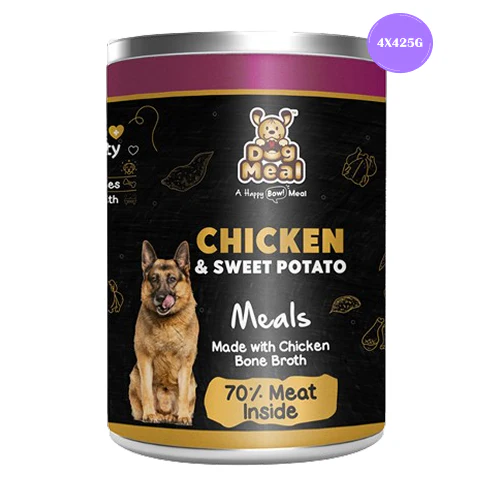 Dog Meal Chicken and Sweet Potato Dog Wet Food - Image 4
