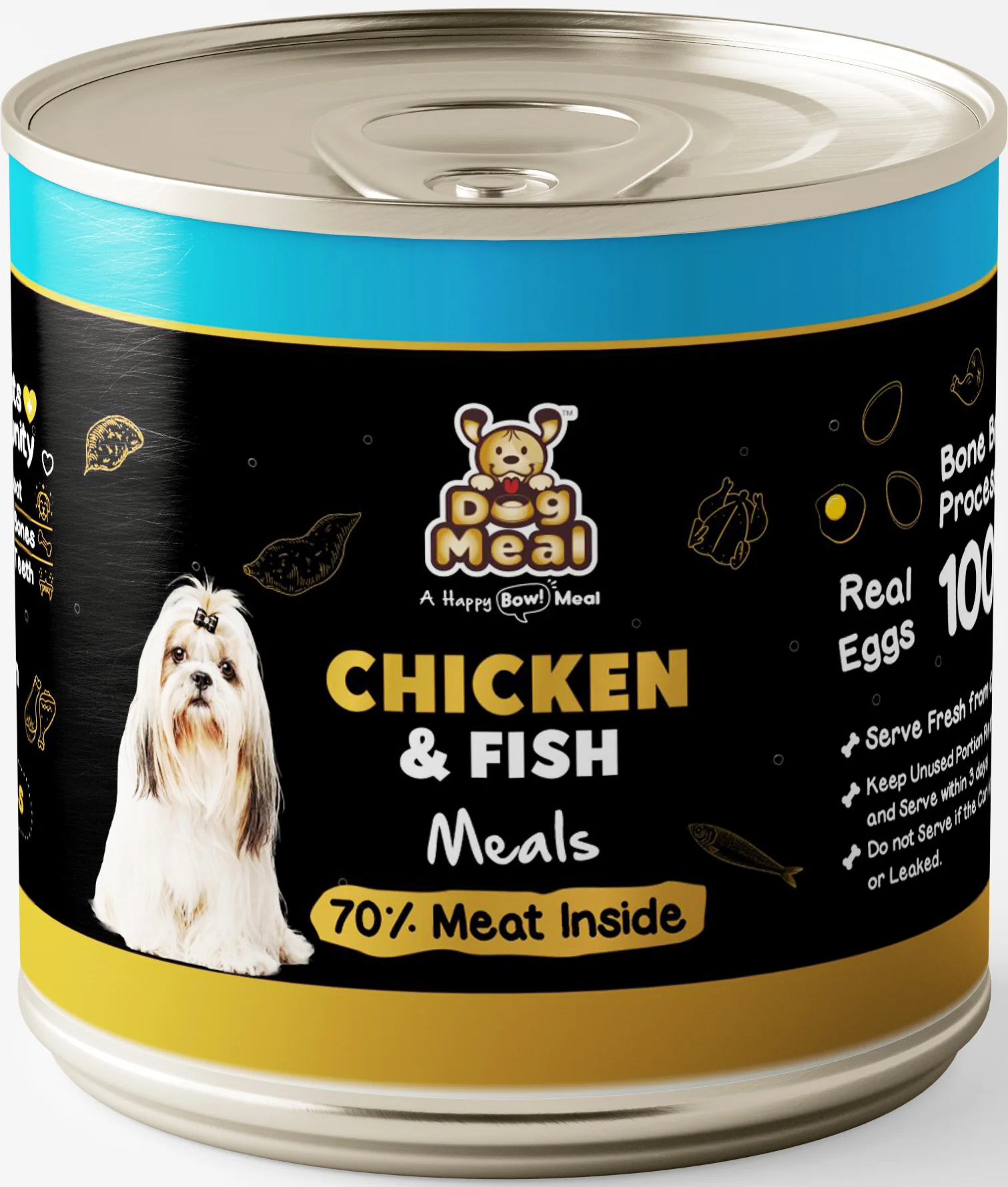 Dog Meal Chicken & Fish and Chicken & Egg Meals Dog Wet Food Combo - Image 2
