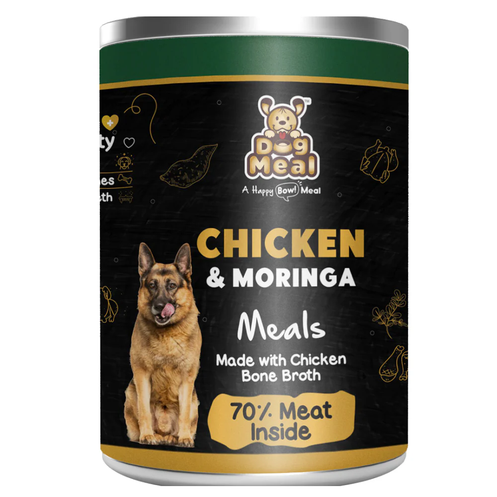 Dog Meal Chicken & Sweet and Moringa Chicken Potato Dog Wet Food Combo - Image 3