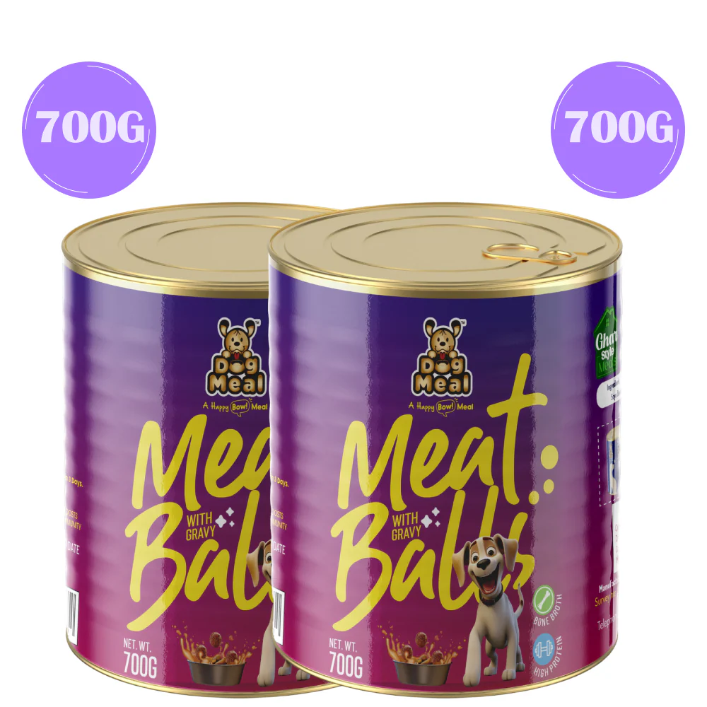 Dog Meal Meat Balls With Gravy Dog Wet Food - Image 2