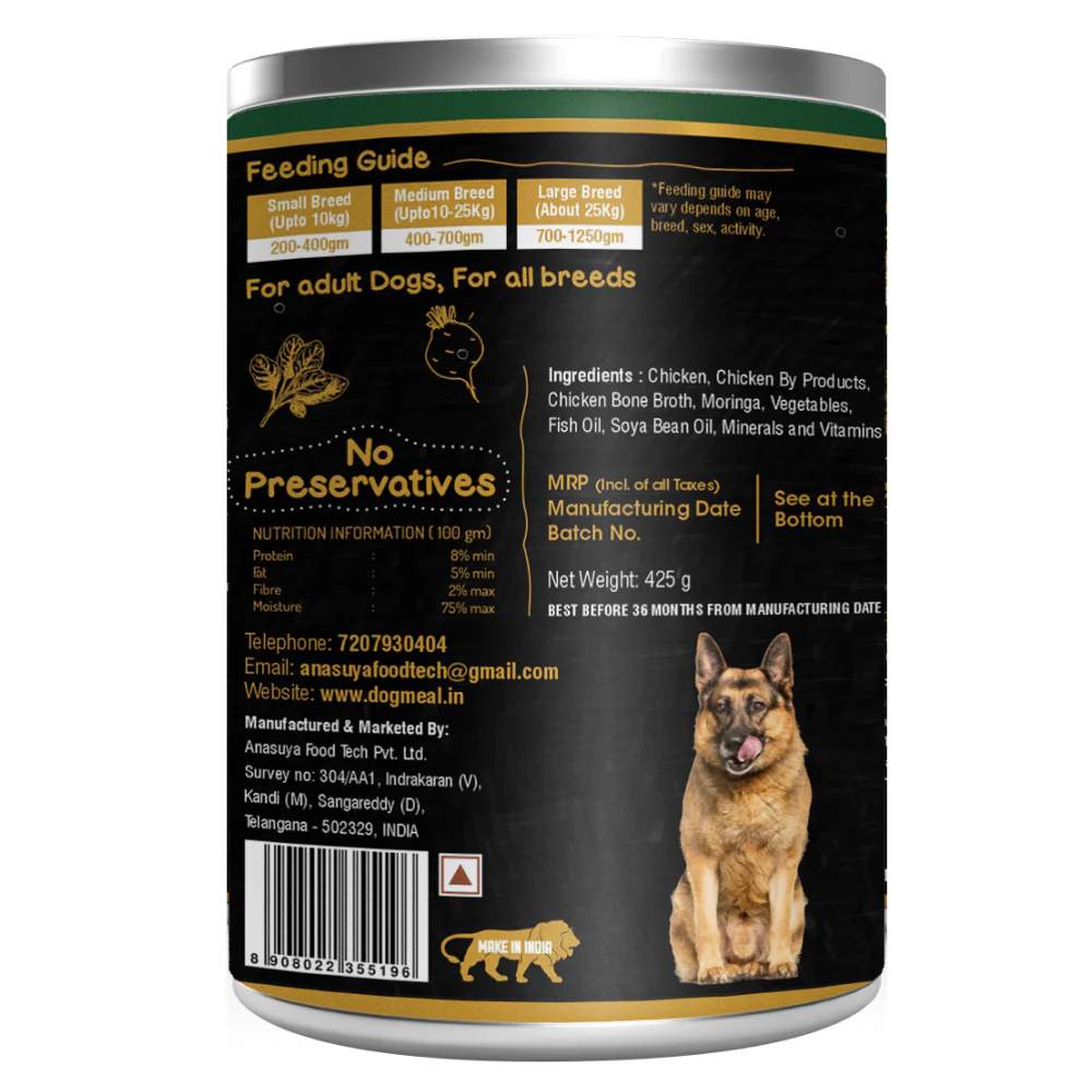 Dog Meal Moringa Chicken Meals Dog Wet Food - Image 3