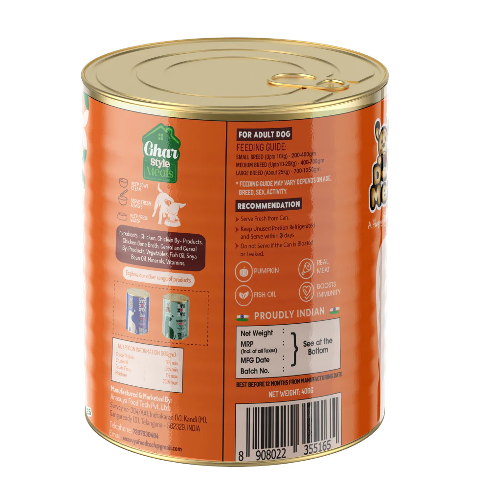 Dog Meal Raagi with Meat Meals Dog Wet Food - Image 3