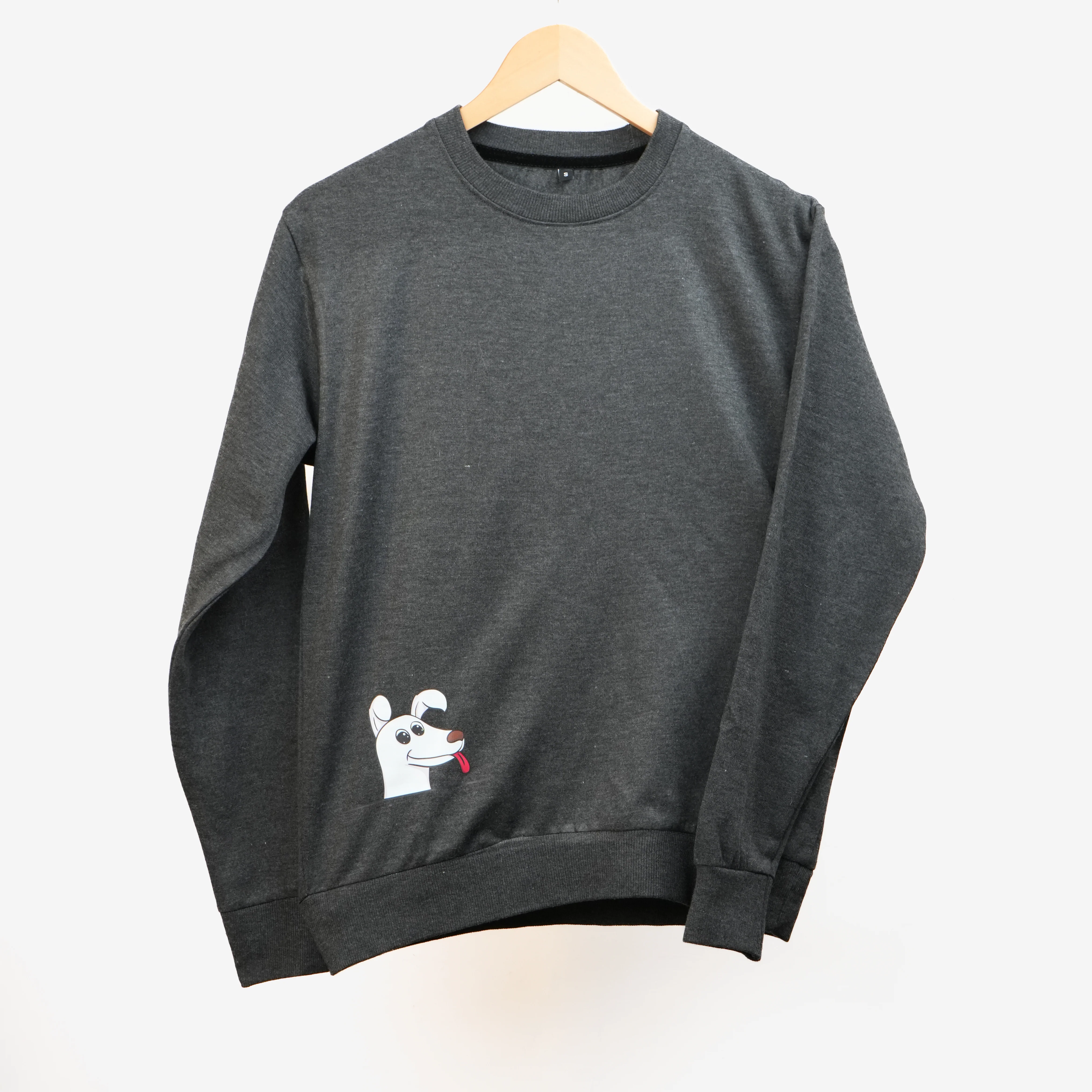 Dog Parent Sweatshirt For Men and Women (Dark Grey) - Image 7