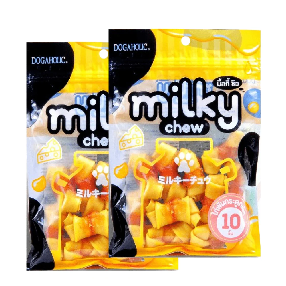 Dogaholic Milky Chew Cheese Chicken Bone Style - Image 7