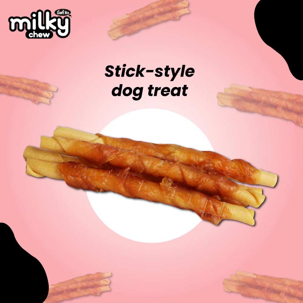 Dogaholic Milky Chew Chicken Stick Style Dog Treats - Image 6