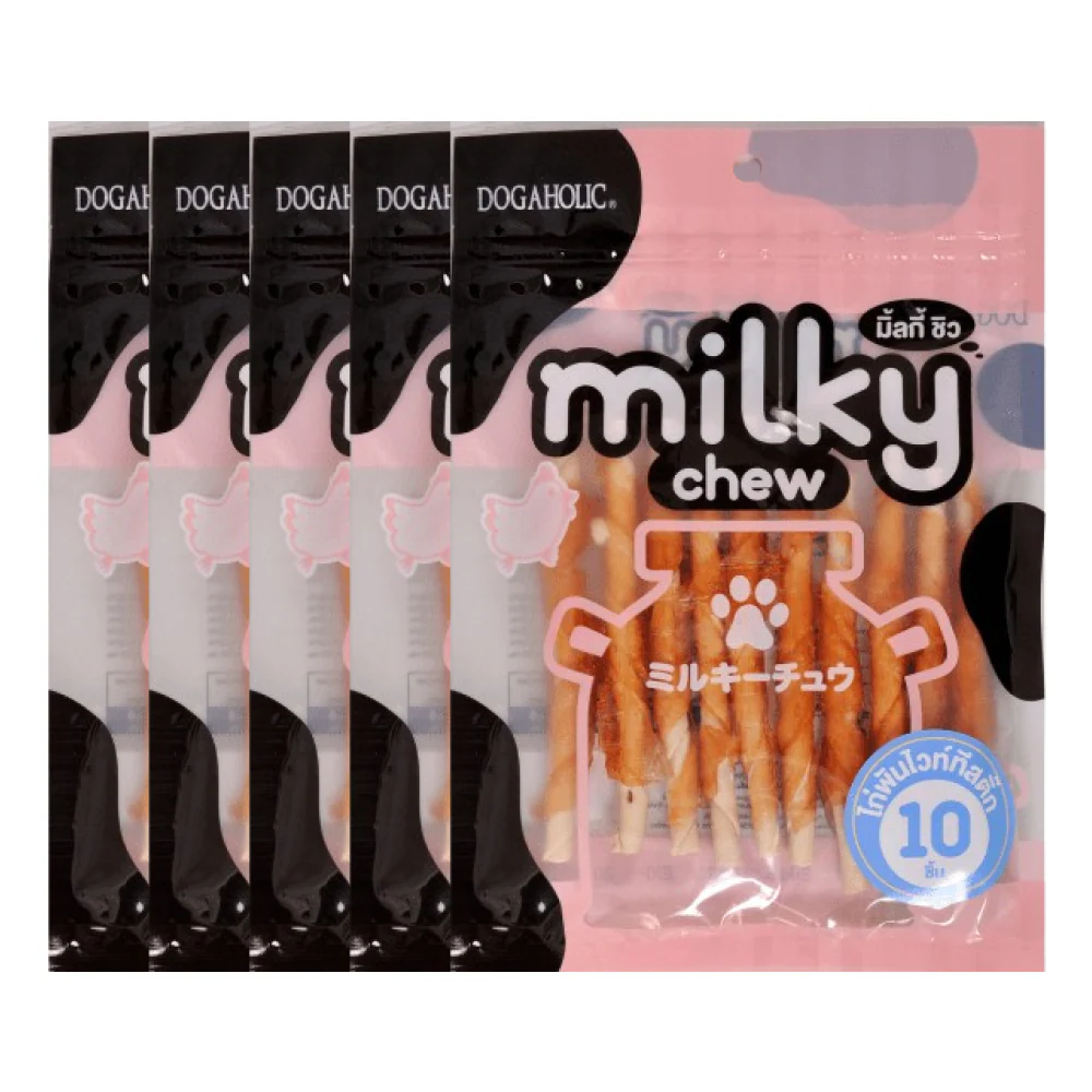 Dogaholic Milky Chew Chicken Stick Style Dog Treats - Image 8