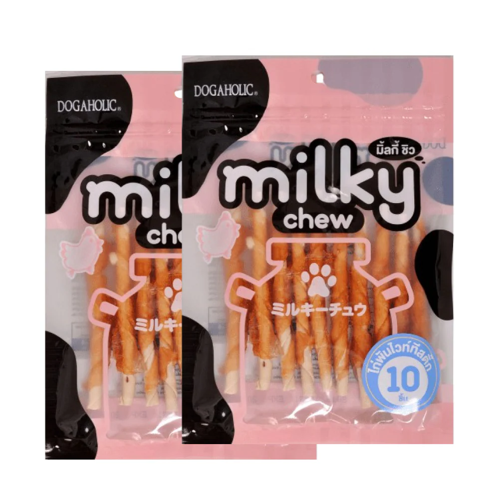 Dogaholic Milky Chew Chicken Stick Style Dog Treats - Image 9