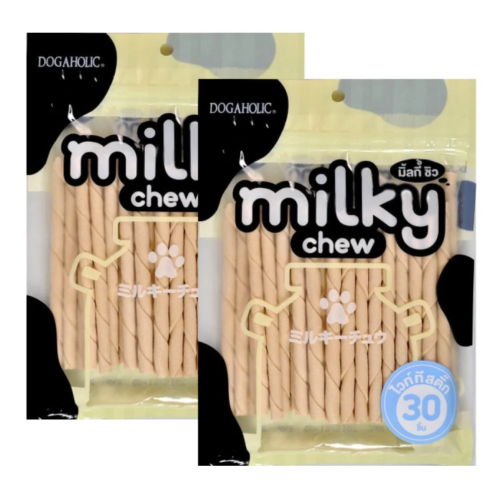 Dogaholic Milky Chew Stick Style Dog Treats - Image 7
