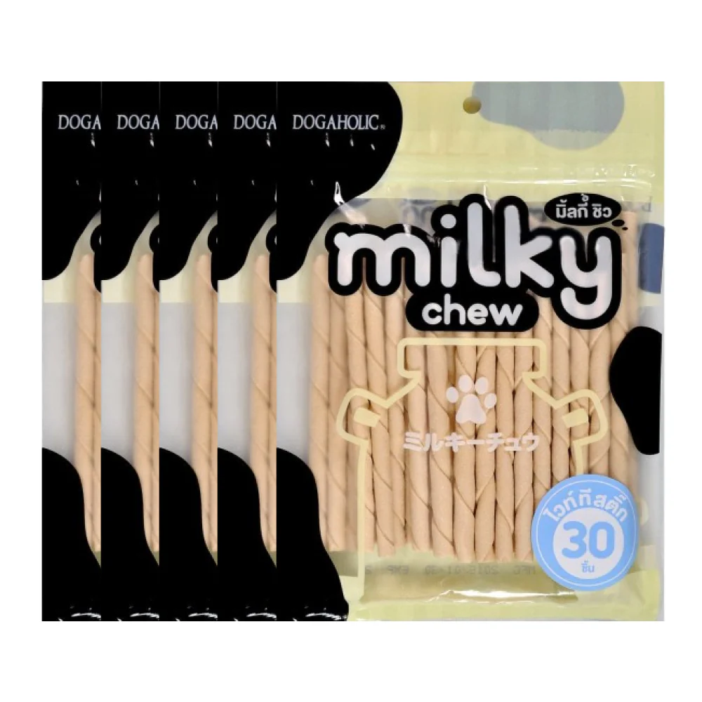 Dogaholic Milky Chew Stick Style Dog Treats - Image 8