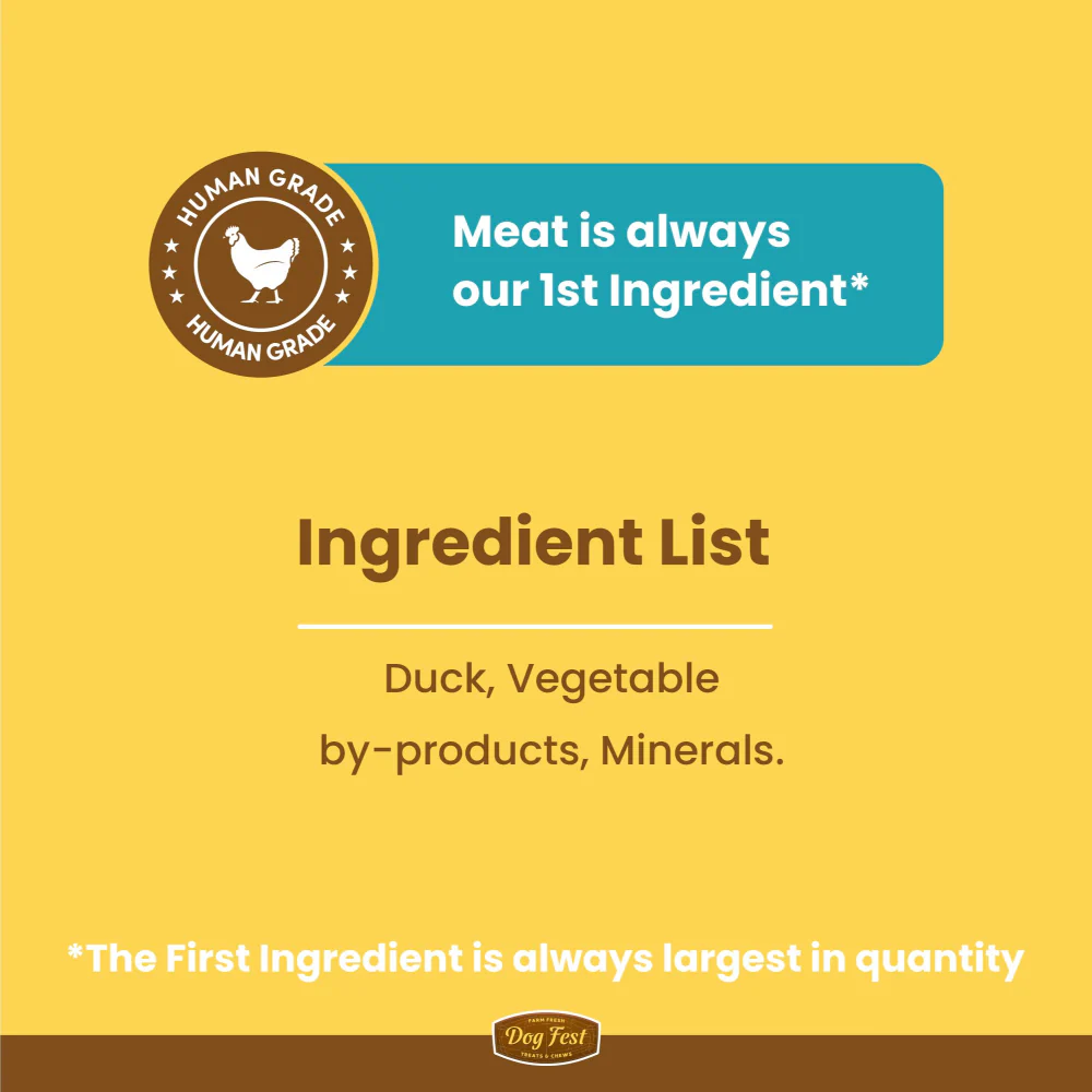 Dogfest Duck Fillets Treats for Dogs - Image 5