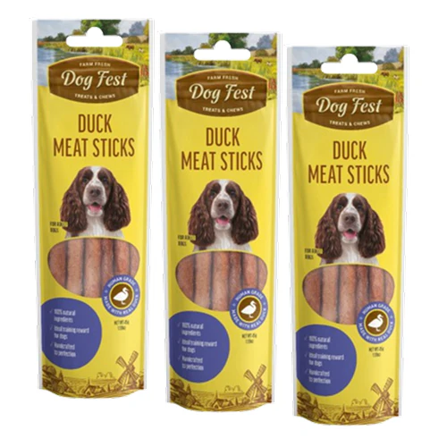 Dogfest Duck Meat Sticks Dog Treats - Image 9
