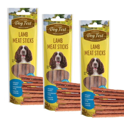 Dogfest Lamb Meat Sticks Dog Treats - Image 9
