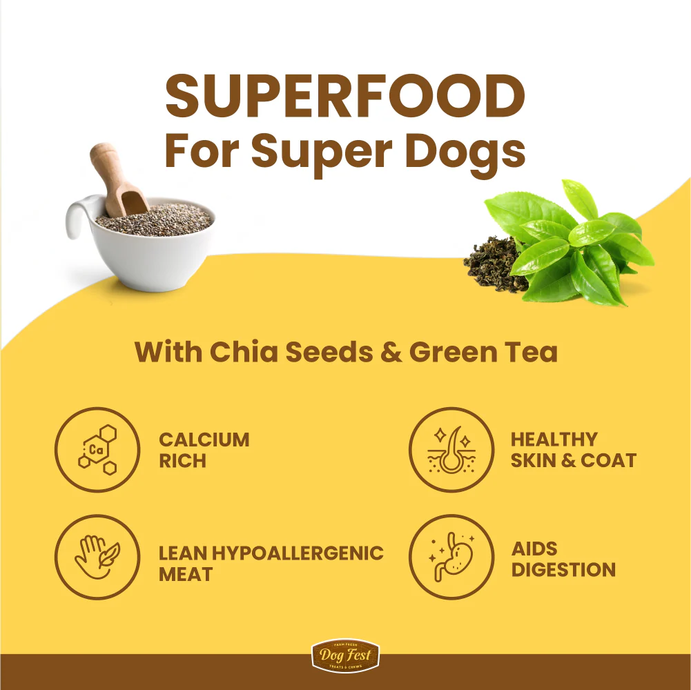 Dogfest Quail & Chia Seeds Training Dog Treats - Image 5
