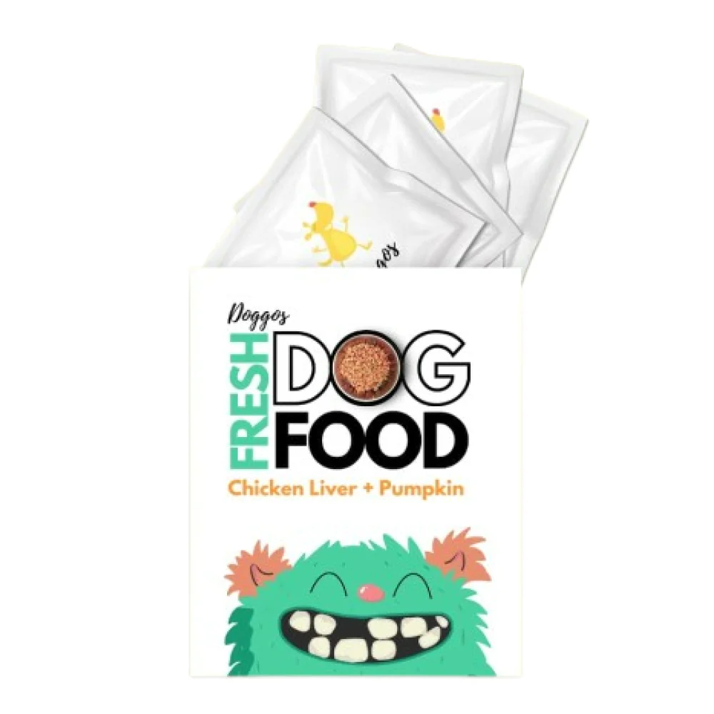 Doggos Big Monster Chicken and Pumpkin Fresh Dog Wet Food (All Breeds) - Image 11
