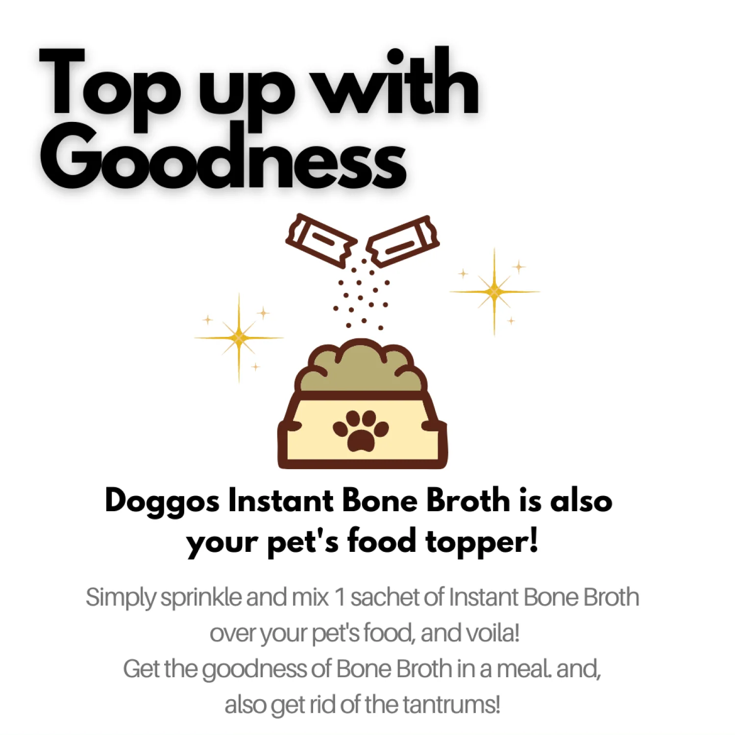Doggos Bone Broth Every where for Dogs and Cats (4 Flavours) - Image 3