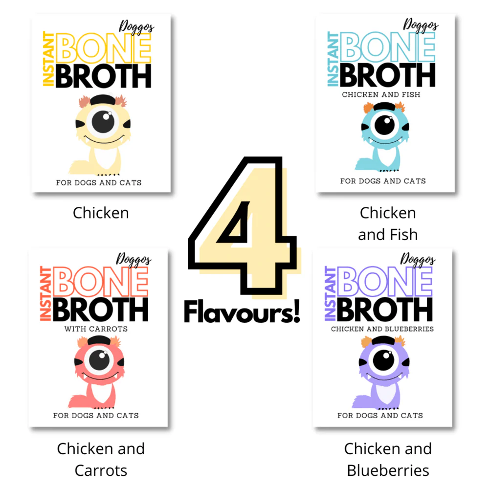 Doggos Instant Chicken Bone Broth with Carrot for Dogs and Cats - Image 11