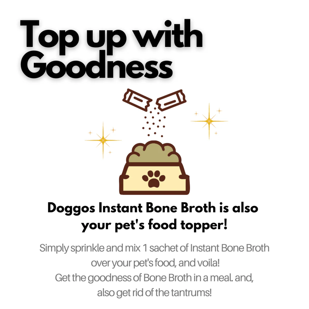 Doggos Instant Chicken Bone Broth with Carrot for Dogs and Cats - Image 8
