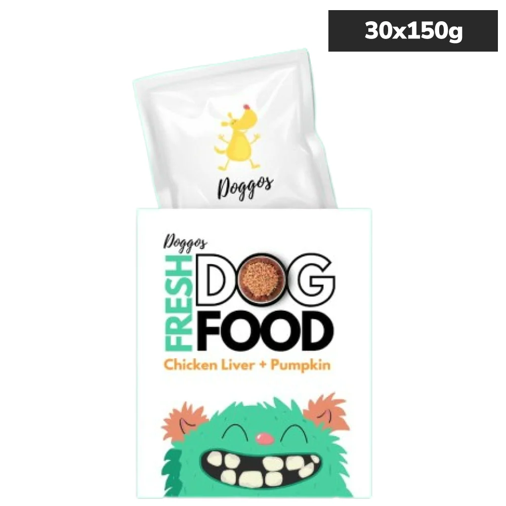 Doggos Mini Monster Chicken and Pumpkin Fresh Small Breeds Dog Wet Food - Image 16