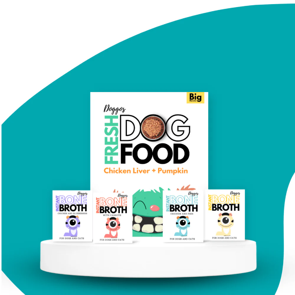 Doggos The Super Monster Club Fresh Food and Bone Broth for Dogs - Image 2