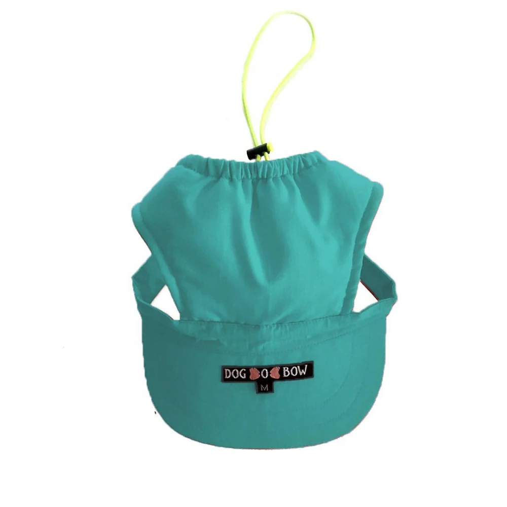 Dogobow Baseball Cap for Dogs and Cats (Teal Blue) (Get a Bow Free) - Image 4