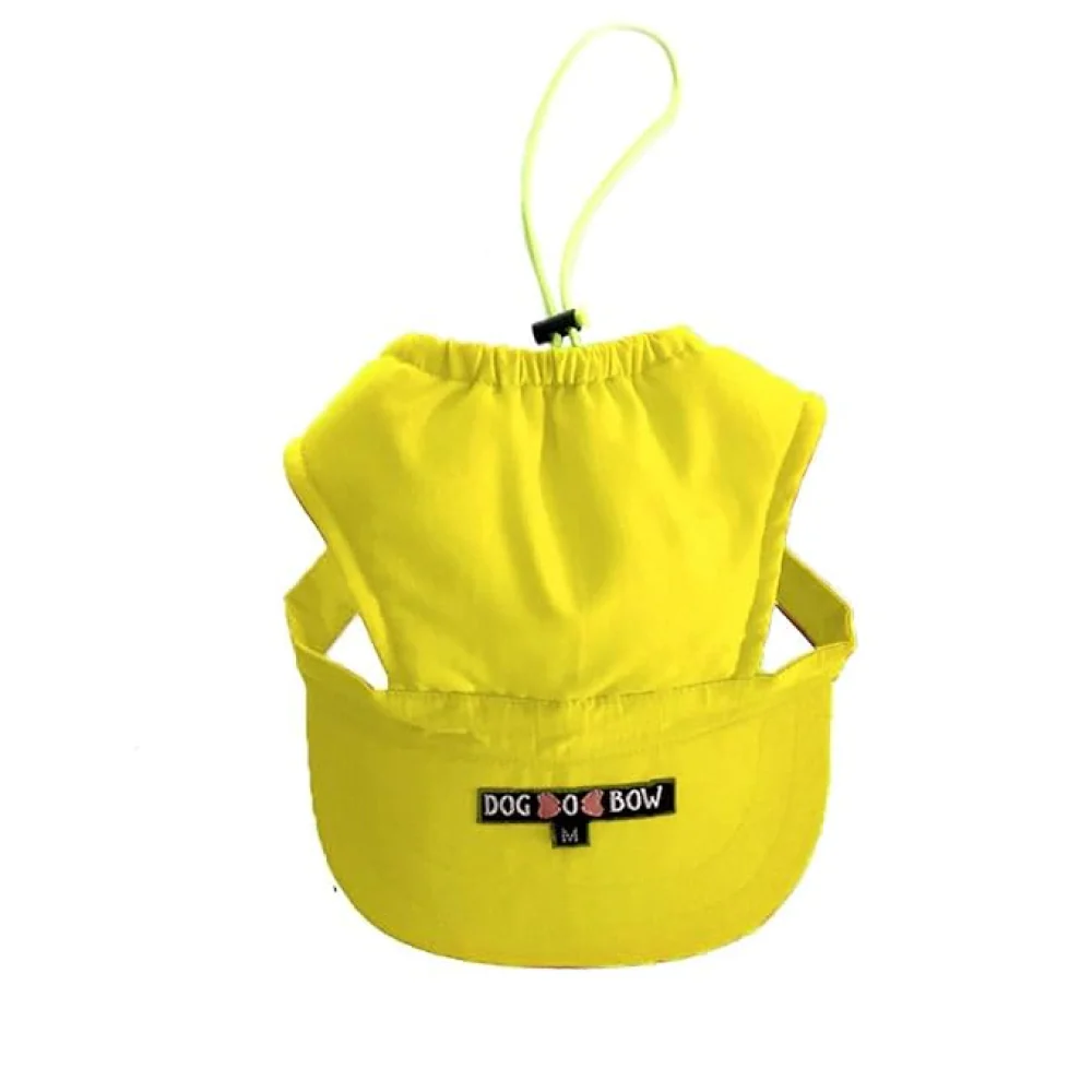 Dogobow Baseball Cap for Dogs and Cats (Yellow) (Get a Bow Free) - Image 4